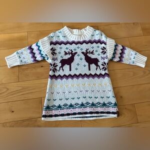 ROOTS BABY | Fair Isle Knit Sweater Dress